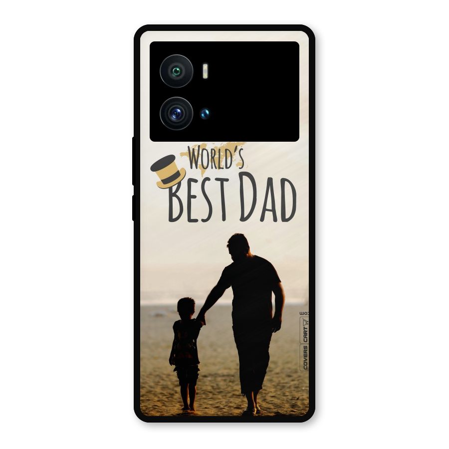 Worlds Best Dad Metal Back Case for iQOO 9 Pro