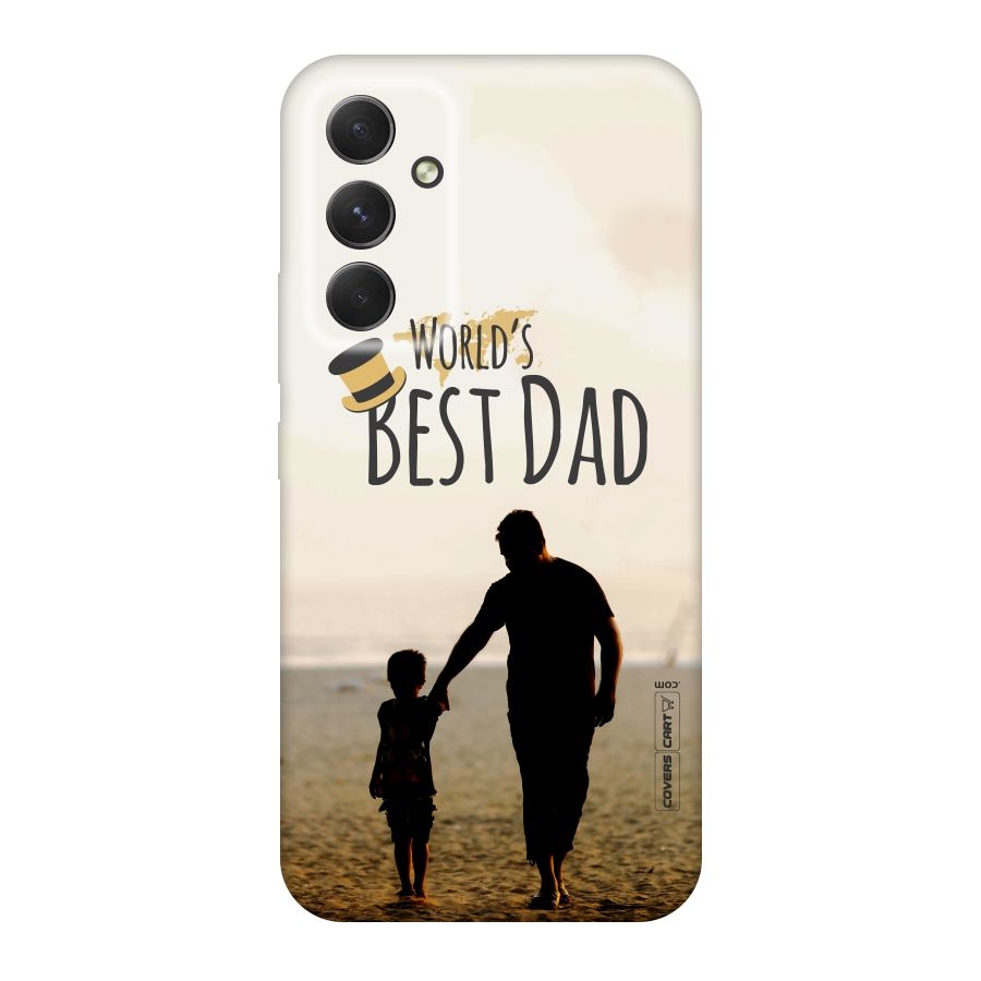 Worlds Best Dad Original Polycarbonate Back Case for Galaxy A54