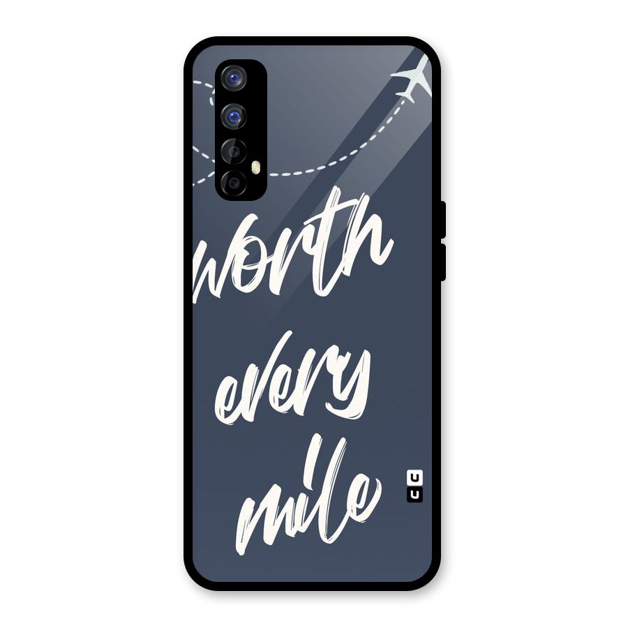 Worth Every Mile Glass Back Case for Realme Narzo 20 Pro