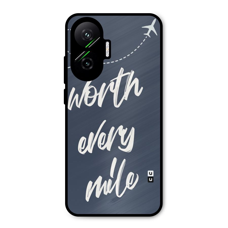 Worth Every Mile Metal Back Case for Poco F7