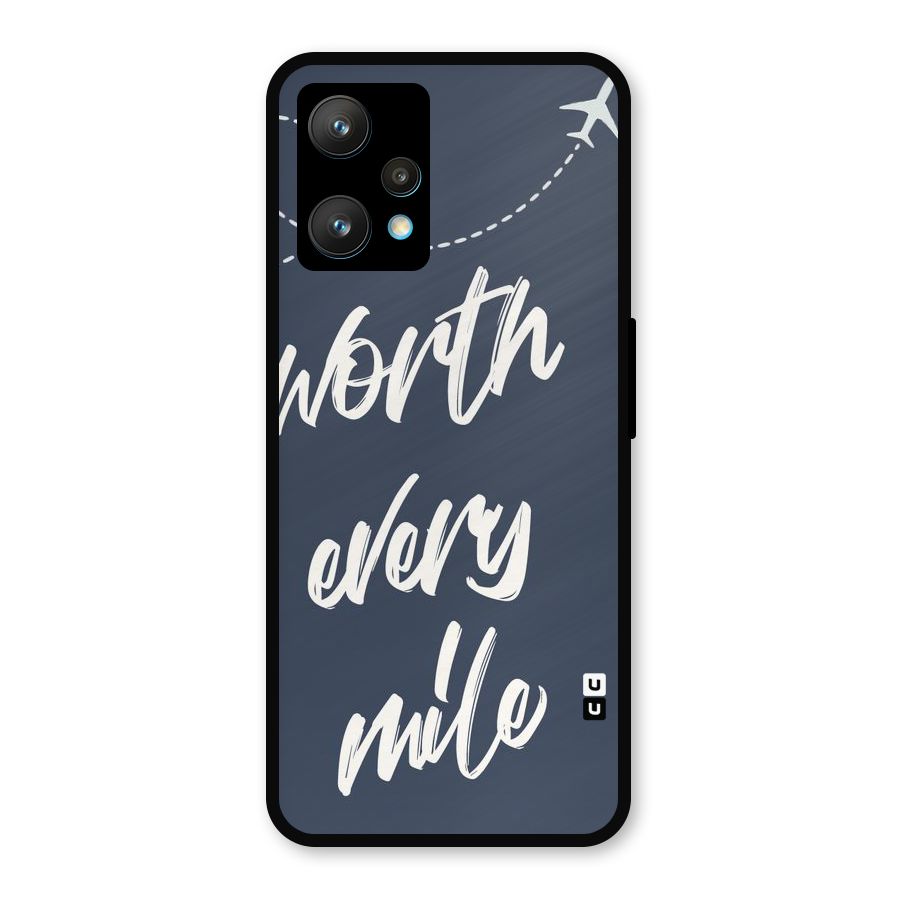 Worth Every Mile Metal Back Case for Realme 9 Pro Plus 5G