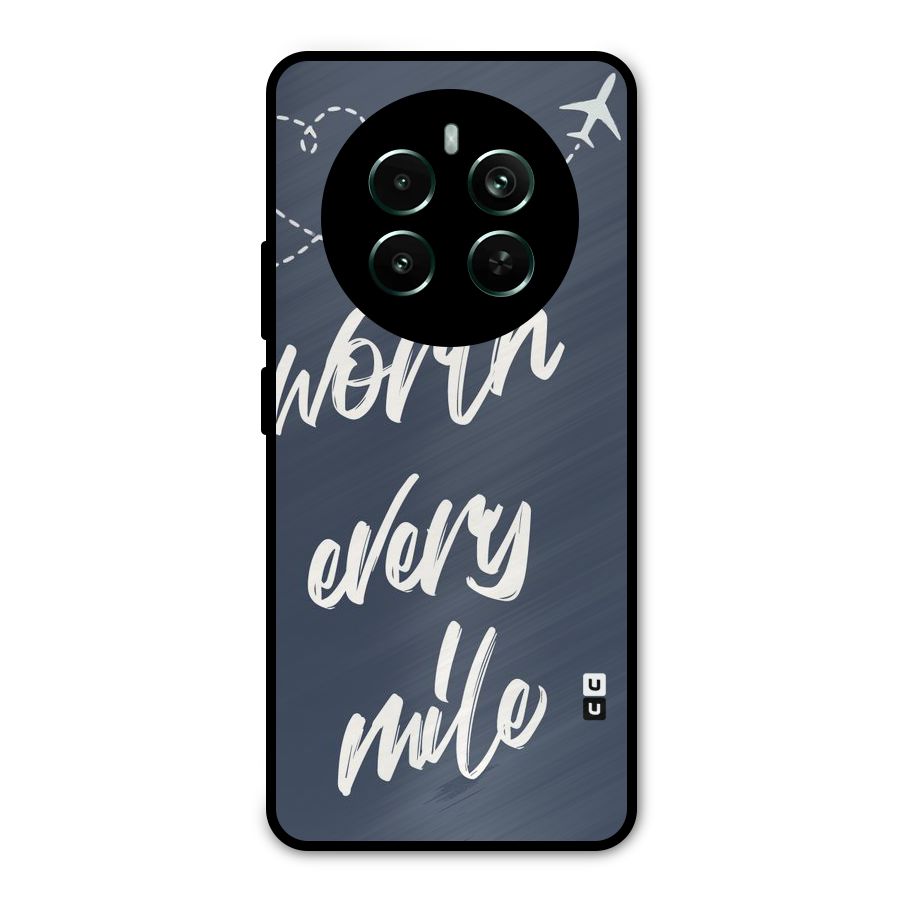 Worth Every Mile Metal Back Case for Realme Narzo 70 Pro