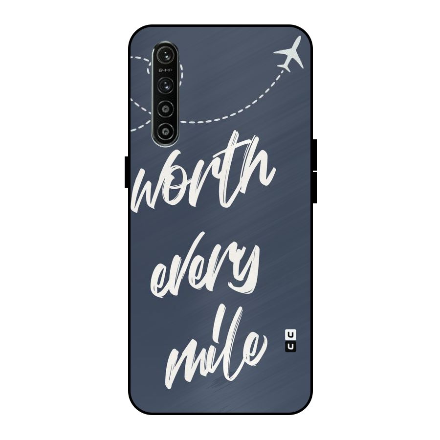 Worth Every Mile Metal Back Case for Realme XT