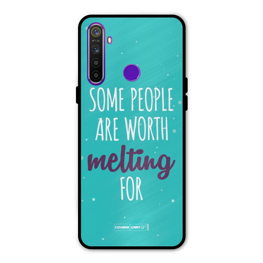 Worth Melting For Glass Back Case for Realme 5s