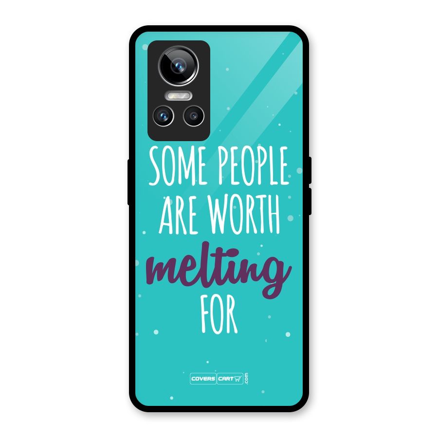 Worth Melting For Glass Back Case for Realme GT Neo 3