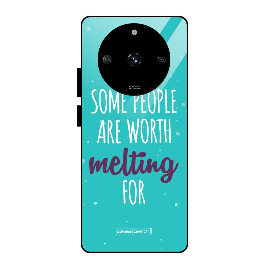 Worth Melting For Glass Back Case for Realme Narzo 60 5G