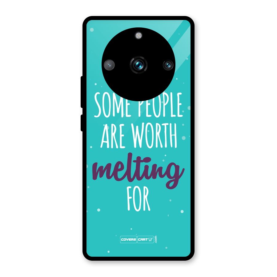 Worth Melting For Glass Back Case for Realme Narzo 60 Pro