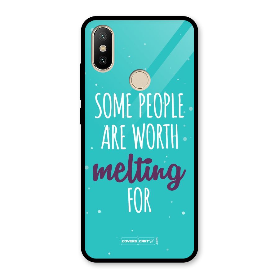 Worth Melting For Glass Back Case for Redmi A2