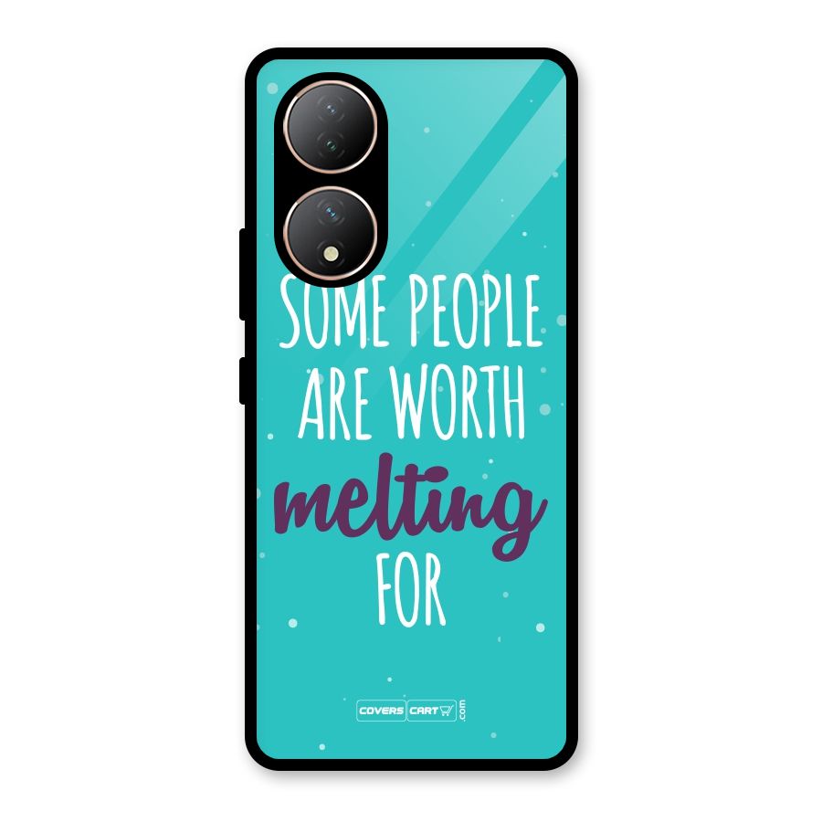 Worth Melting For Glass Back Case for Vivo Y100A