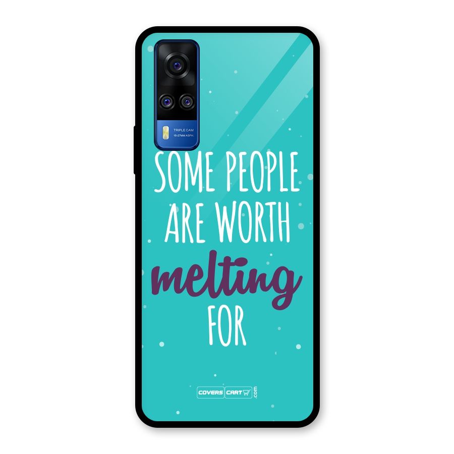 Worth Melting For Glass Back Case for Vivo Y31