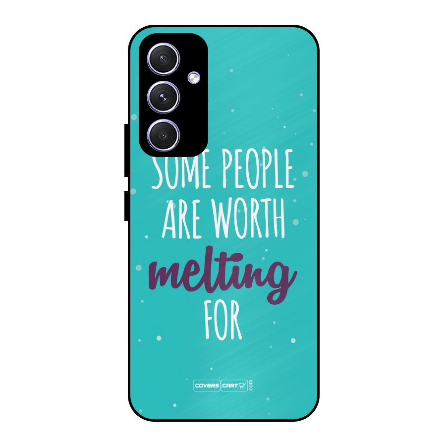 Worth Melting For Metal Back Case for Galaxy A54