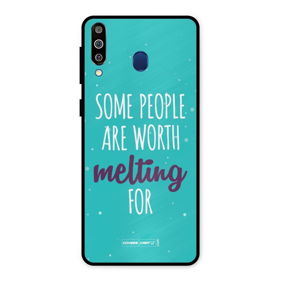 Worth Melting For Metal Back Case for Galaxy M30