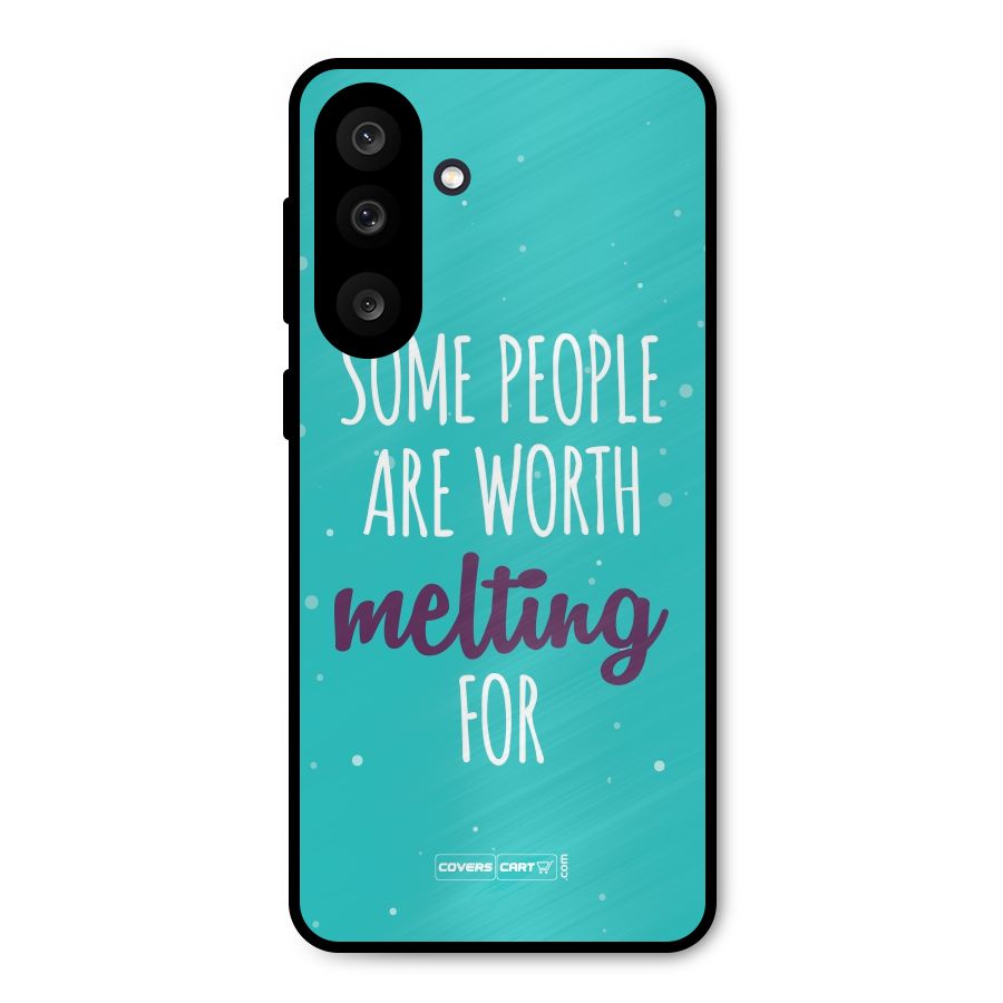 Worth Melting For Metal Back Case for Galaxy M56