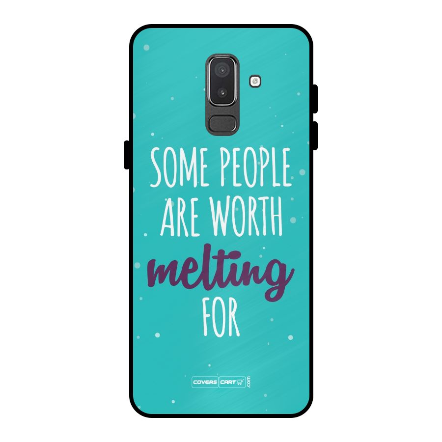 Worth Melting For Metal Back Case for Galaxy On8 (2018)