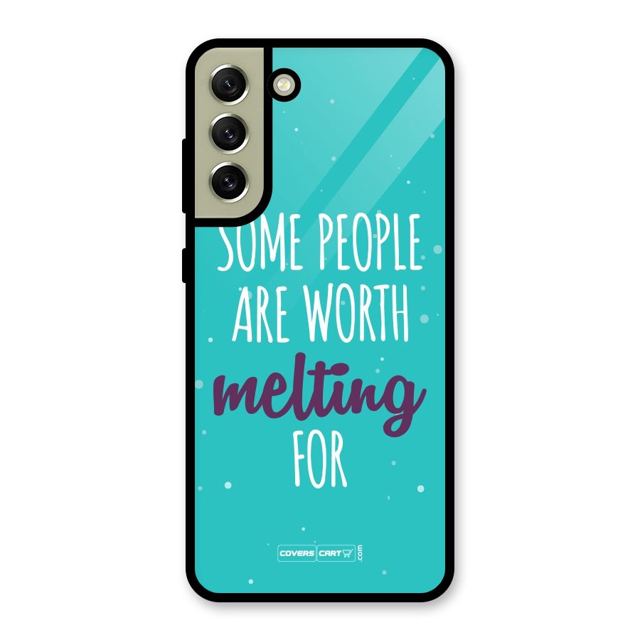 Worth Melting For Metal Back Case for Galaxy S21 FE 5G (2023)