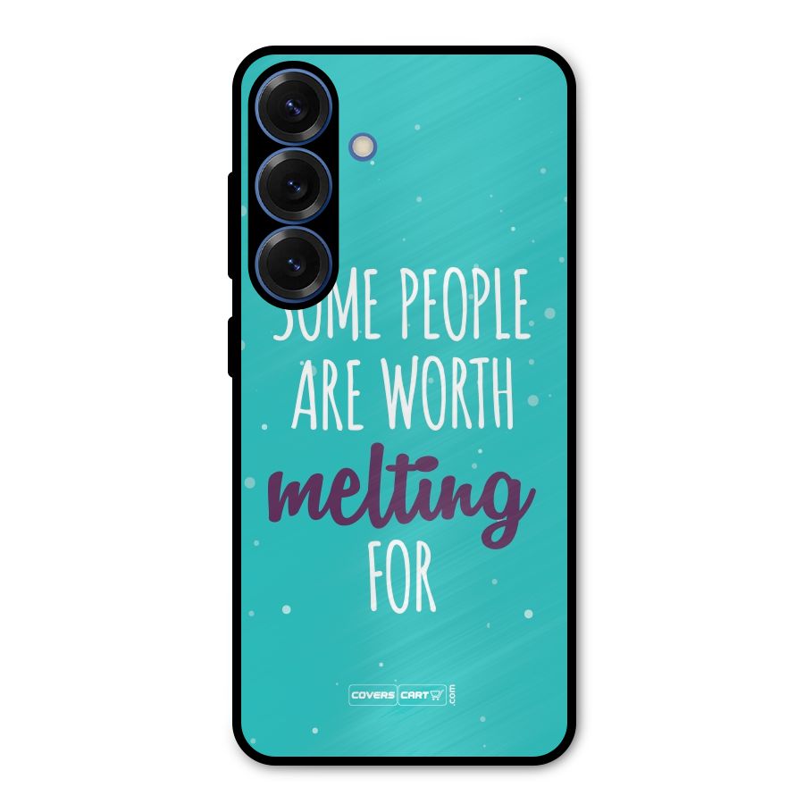 Worth Melting For Metal Back Case for Galaxy S25