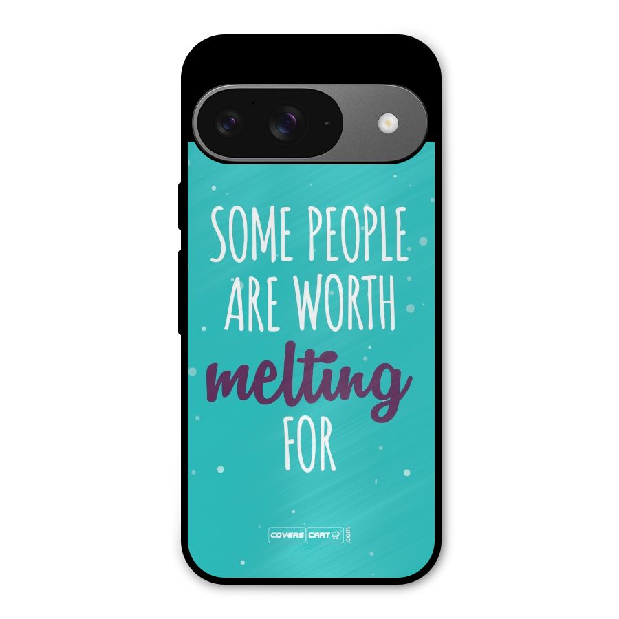 Worth Melting For Metal Back Case for Google Pixel 9