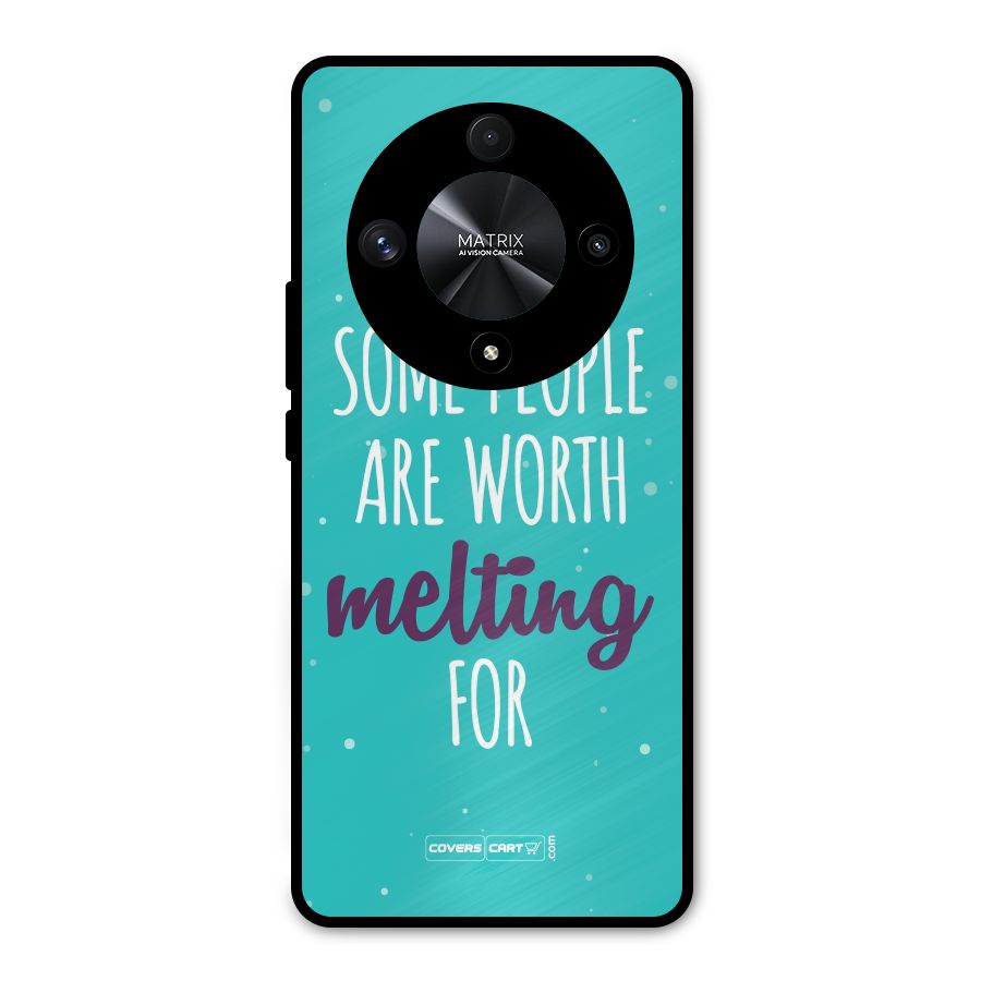 Worth Melting For Metal Back Case for Honor X9b