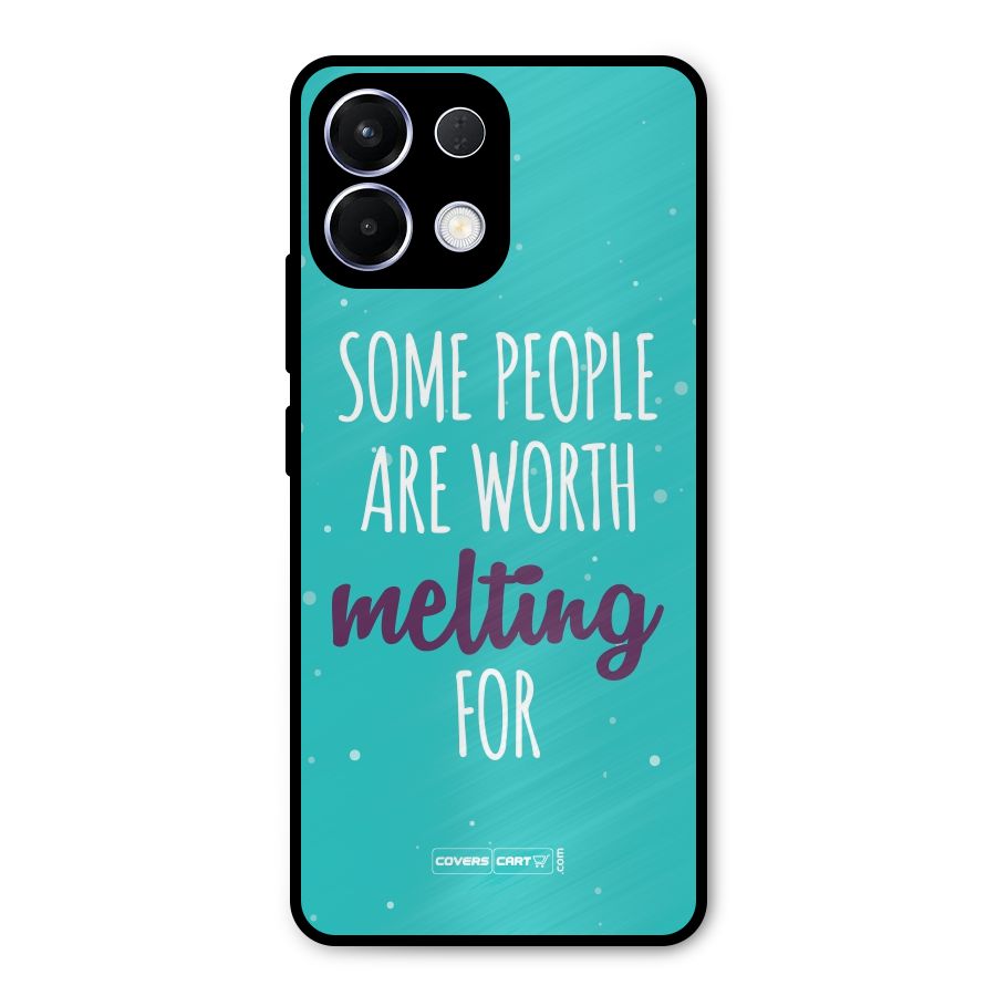 Worth Melting For Metal Back Case for Oppo K13