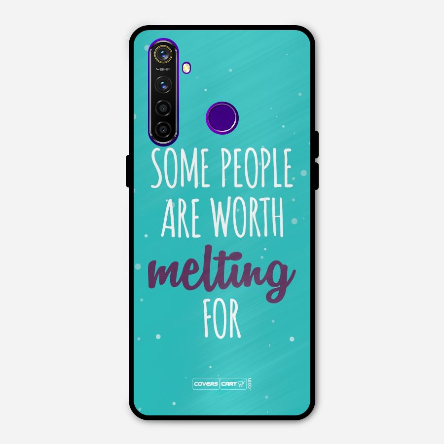 Worth Melting For Metal Back Case for Realme 5 Pro