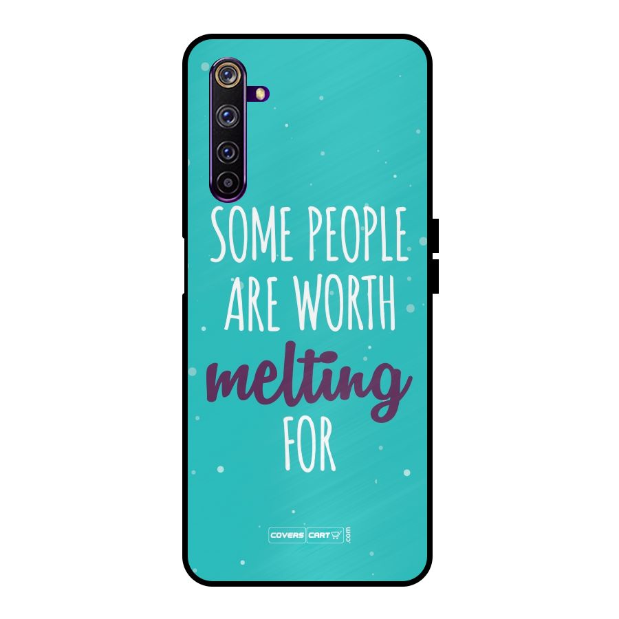 Worth Melting For Metal Back Case for Realme 6 Pro