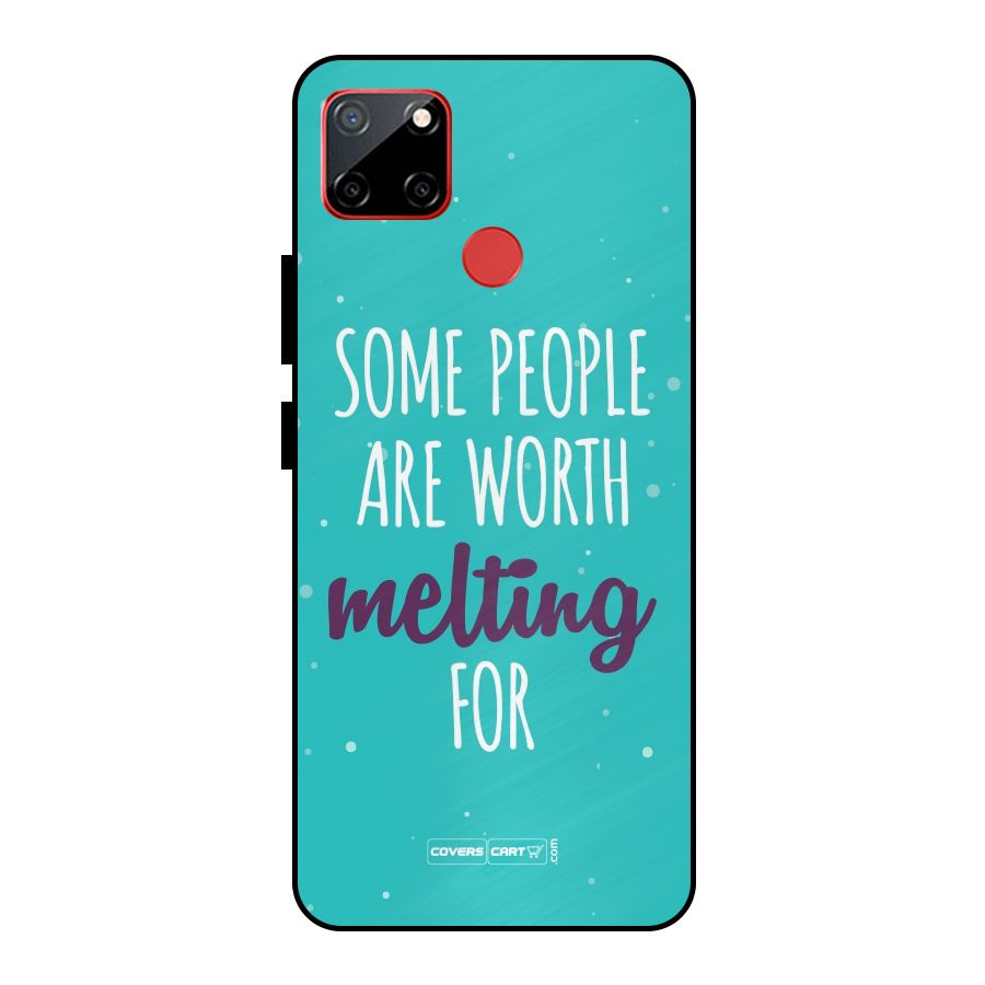 Worth Melting For Metal Back Case for Realme C12