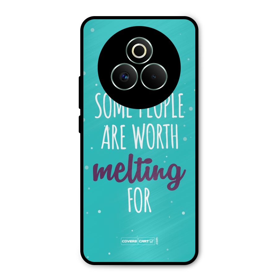 Worth Melting For Metal Back Case for Realme P3 Pro
