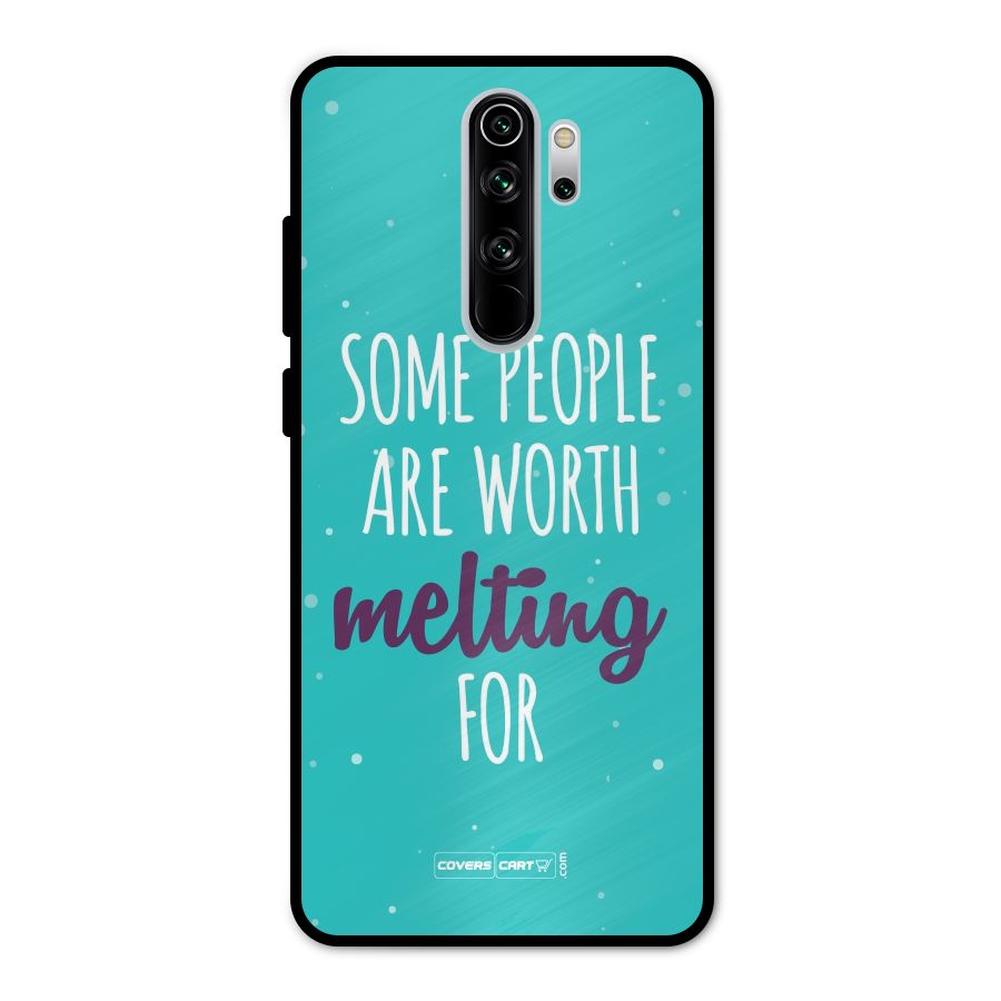 Worth Melting For Metal Back Case for Redmi Note 8 Pro
