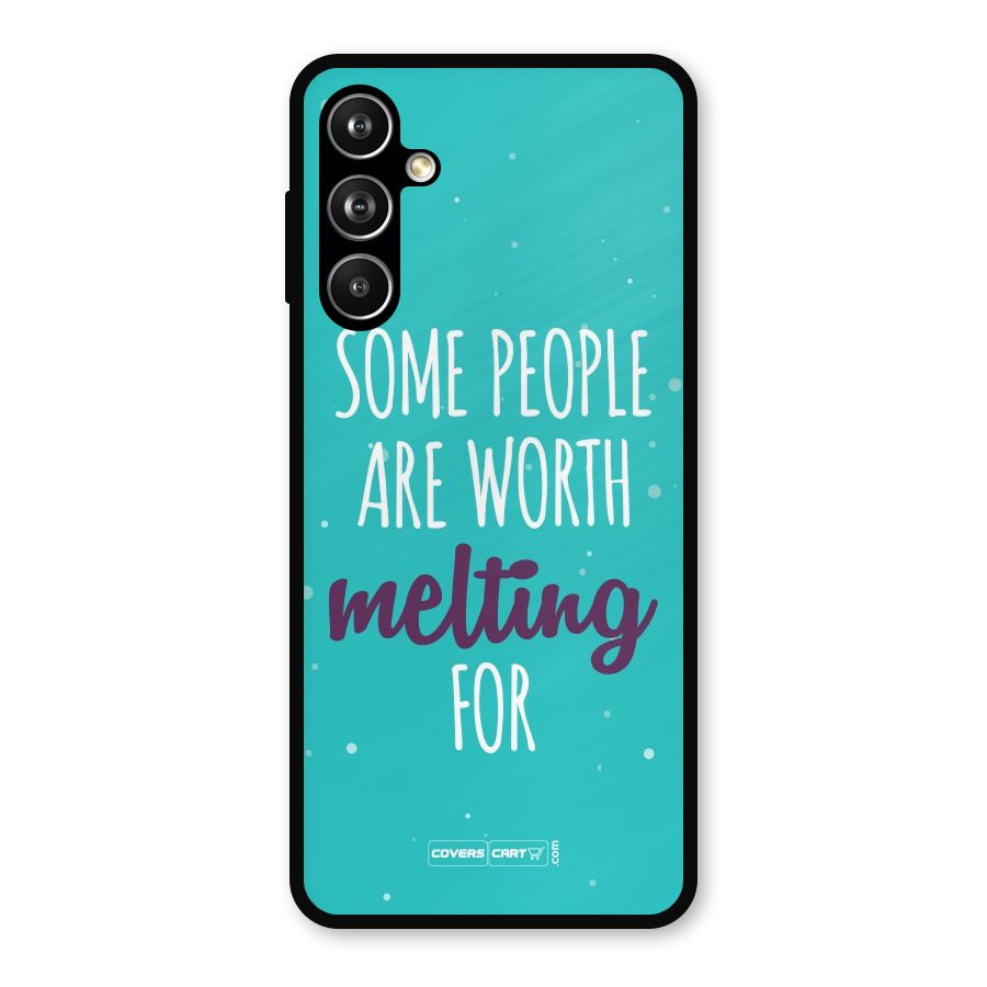 Worth Melting For Metal Back Case for Samsung Galaxy M54