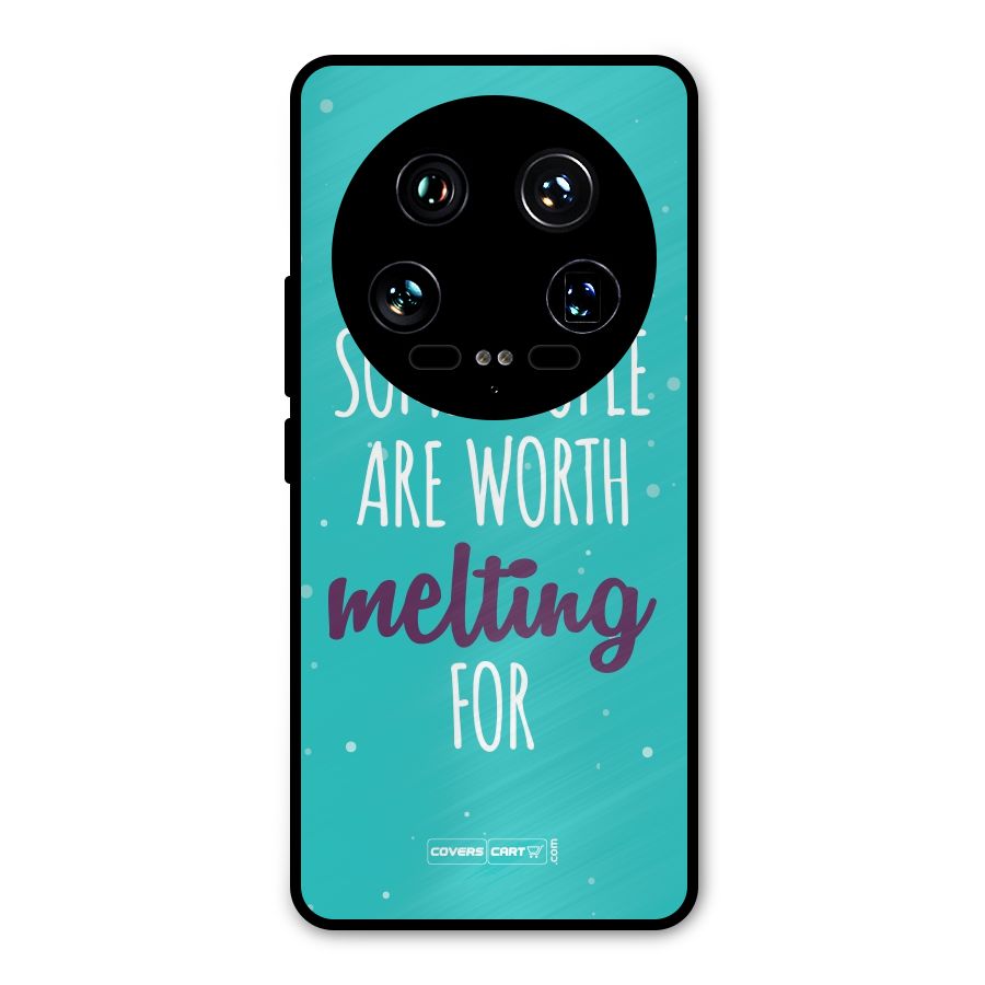 Worth Melting For Metal Back Case for Xiaomi 14 Ultra