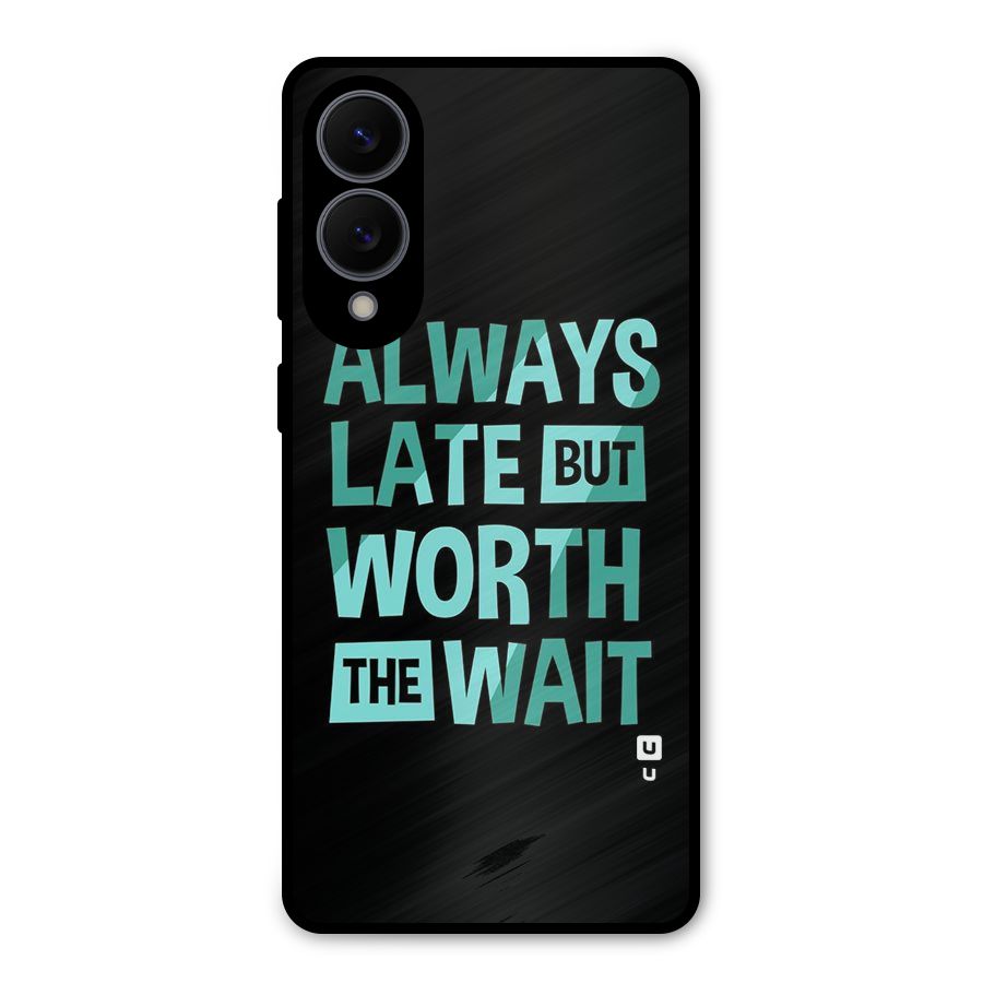 Worth the Wait Metal Back Case for Galaxy S25 Edge