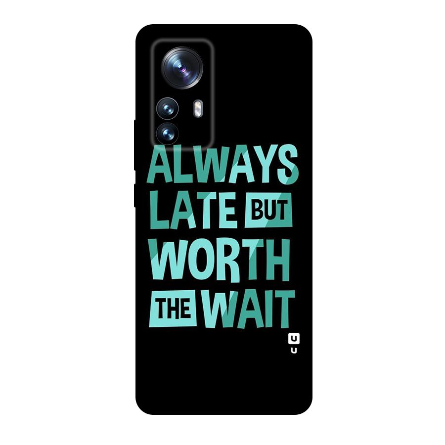 Worth the Wait Original Polycarbonate Back Case for Xiaomi 12 Pro