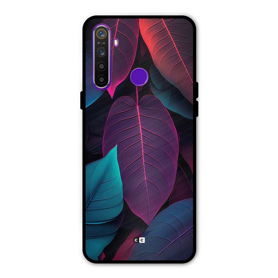 Wow Leaves Glass Back Case for Realme 5s