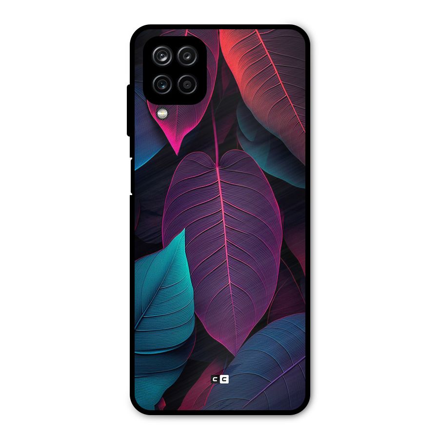 Wow Leaves Metal Back Case for Galaxy A12