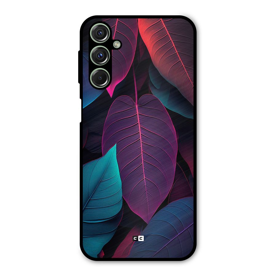 Wow Leaves Metal Back Case for Galaxy F34
