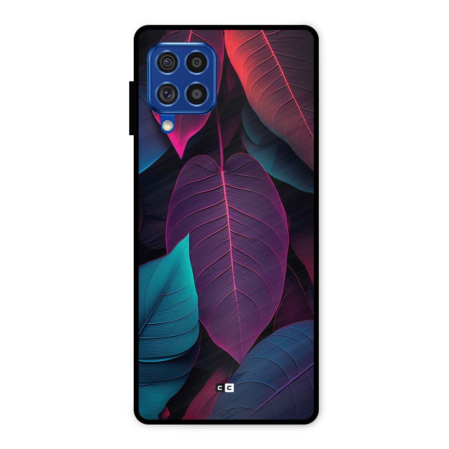 Wow Leaves Metal Back Case for Galaxy F62