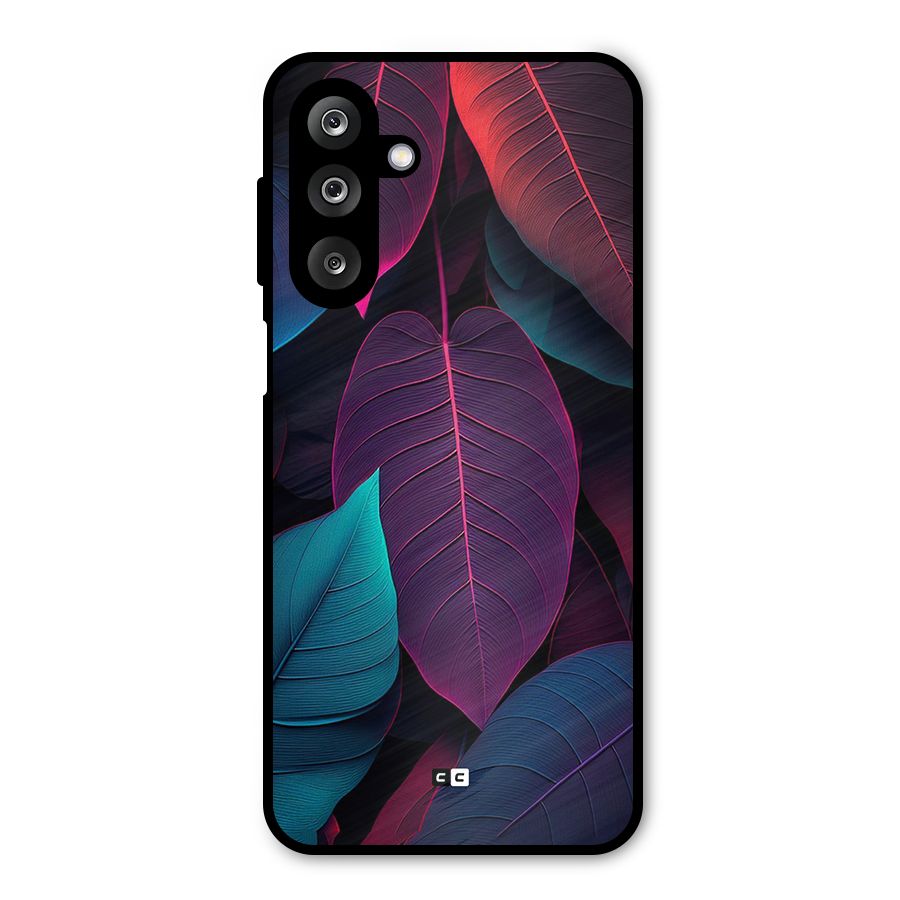 Wow Leaves Metal Back Case for Galaxy M36