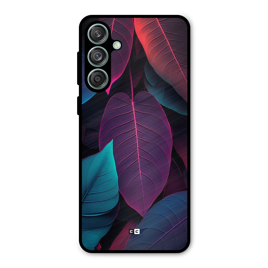 Wow Leaves Metal Back Case for Galaxy M55 5G