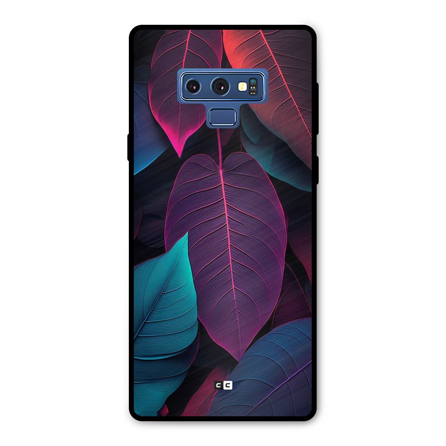 Wow Leaves Metal Back Case for Galaxy Note 9