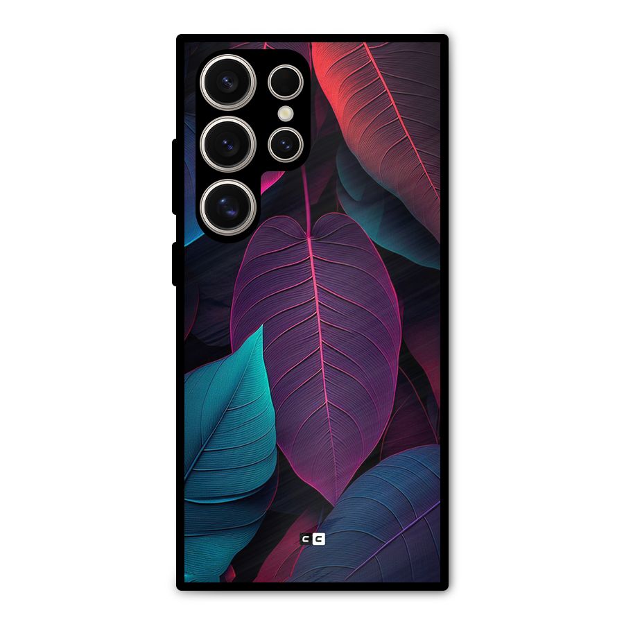 Wow Leaves Metal Back Case for Galaxy S24 Ultra