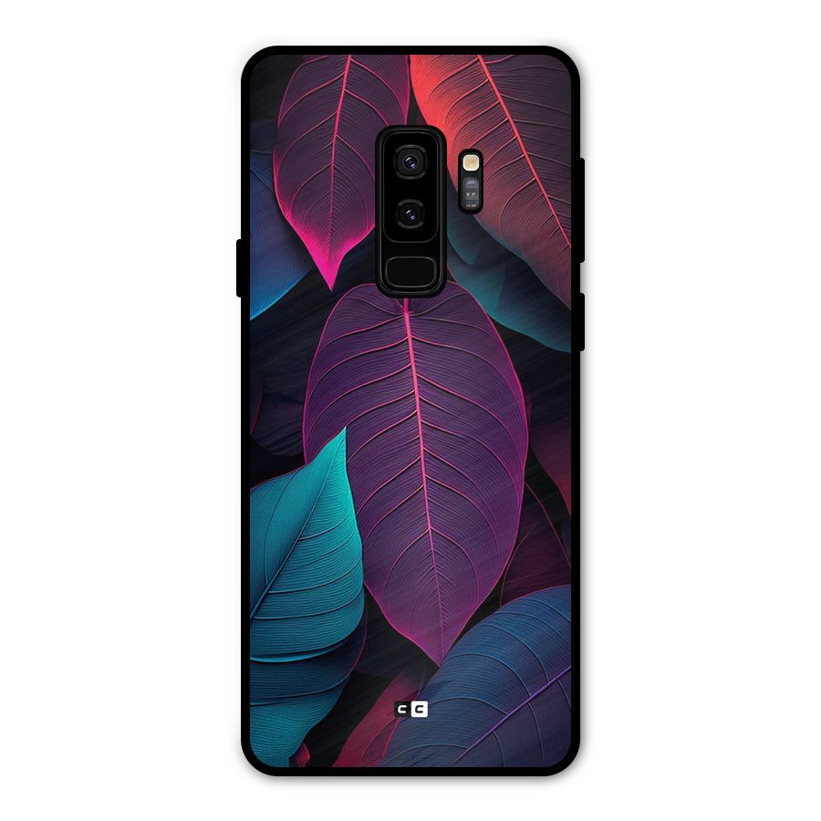 Wow Leaves Metal Back Case for Galaxy S9 Plus