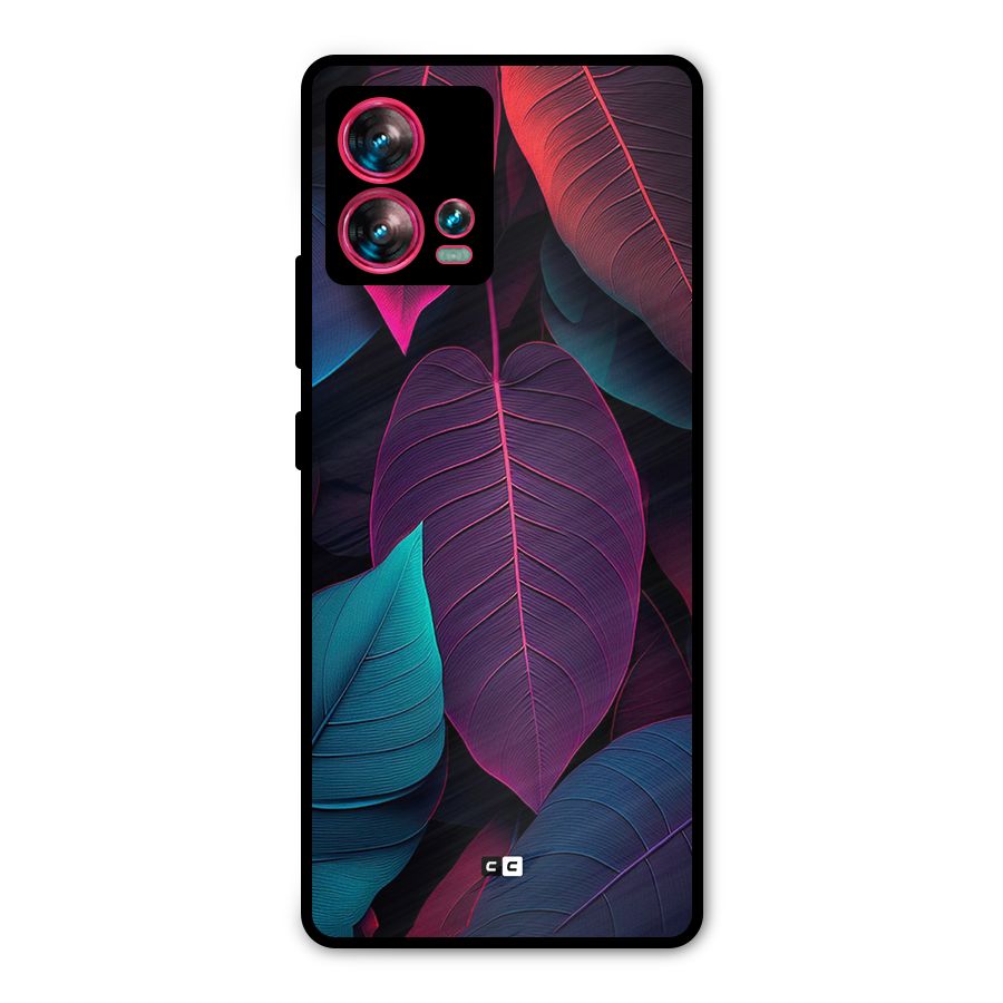 Wow Leaves Metal Back Case for Motorola Edge 30 Fusion