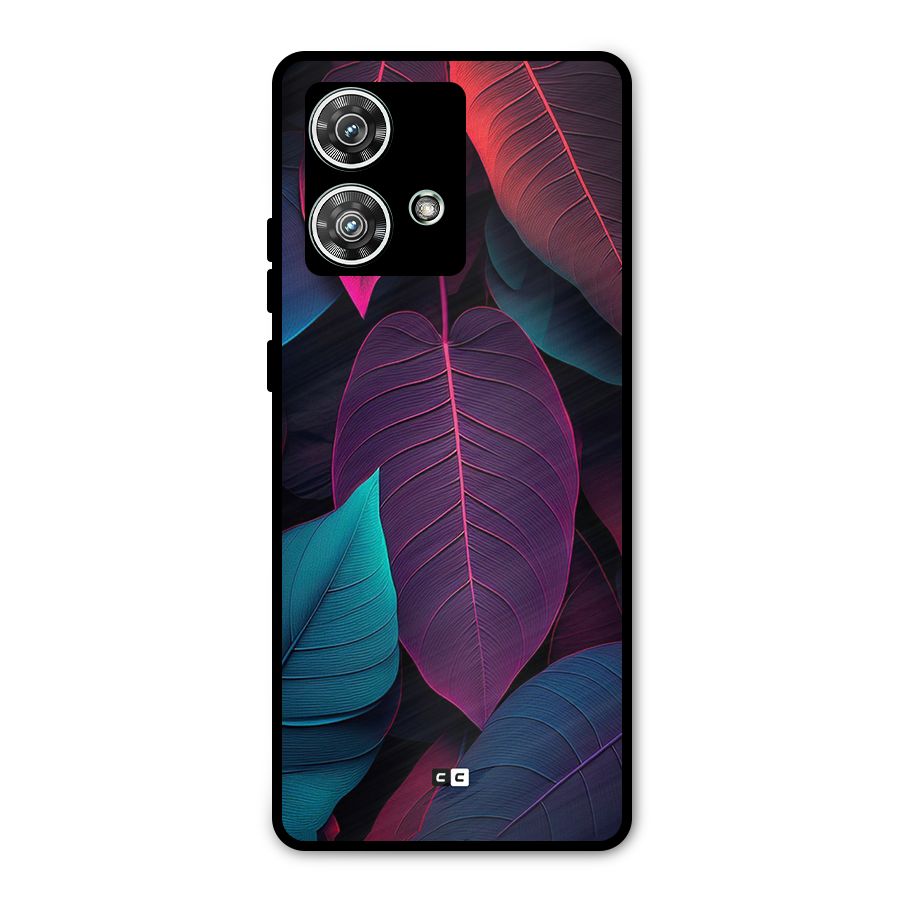 Wow Leaves Metal Back Case for Motorola Edge 40 Neo