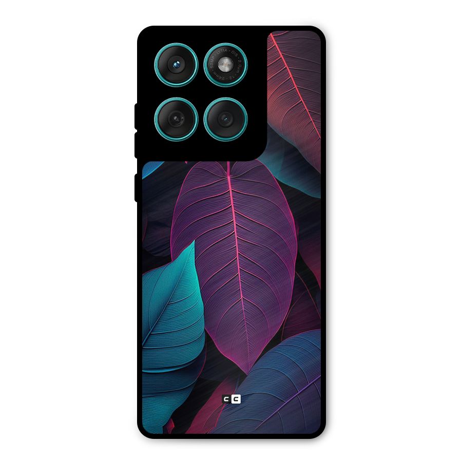 Wow Leaves Metal Back Case for Motorola Edge 60 Fusion