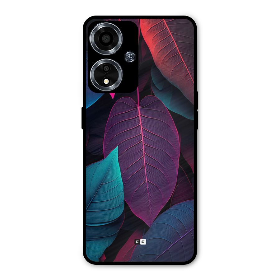 Wow Leaves Metal Back Case for Oppo A59