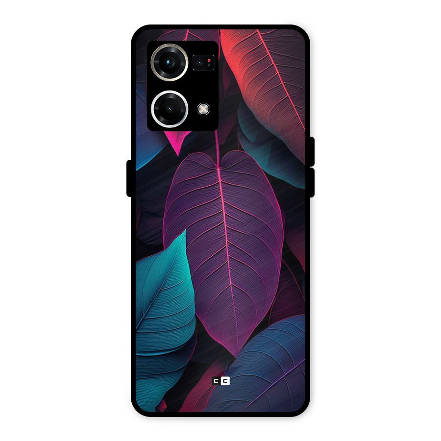 Wow Leaves Metal Back Case for Oppo F21s Pro 4G