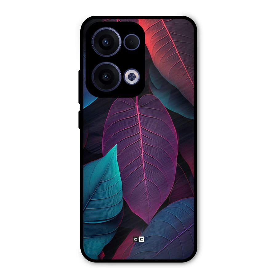 Wow Leaves Metal Back Case for Oppo Reno13