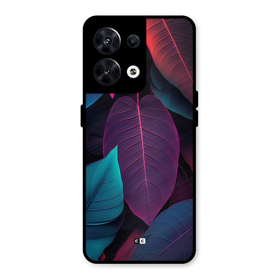 Wow Leaves Metal Back Case for Oppo Reno8 5G