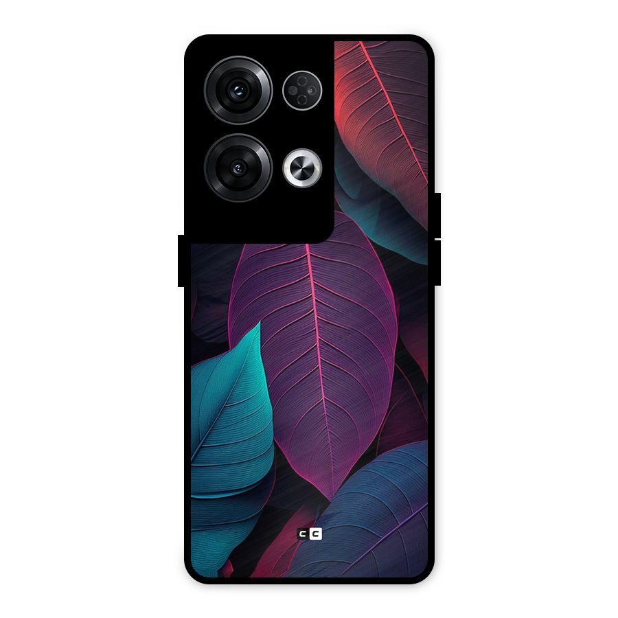 Wow Leaves Metal Back Case for Oppo Reno8 Pro 5G