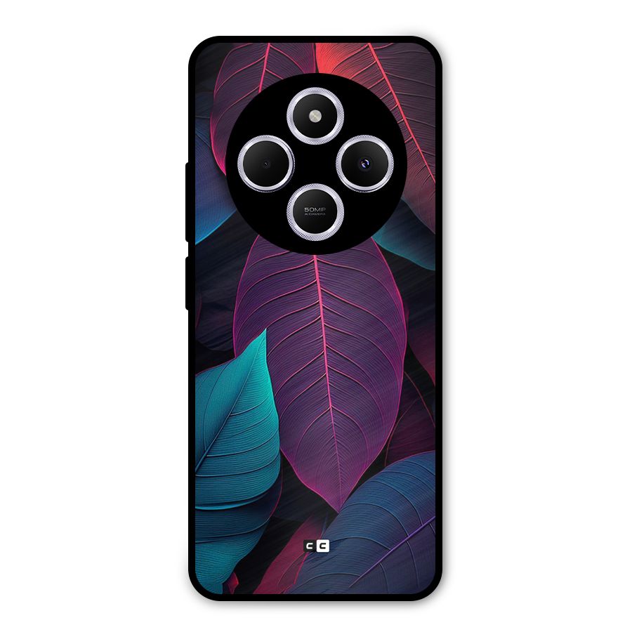 Wow Leaves Metal Back Case for Poco C75 5G